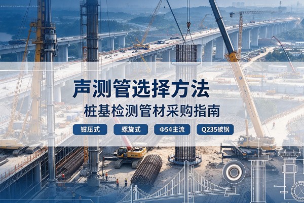 余干声测管选型标准