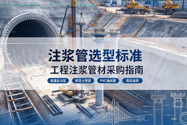 余干注浆管选型标准