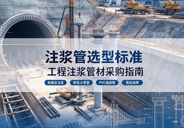余干注浆管选型标准